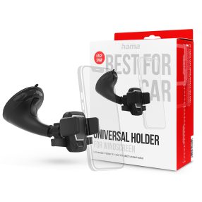   HAMA műszerfalra / szélvédőre helyezhető autós tartó - HAMA Comfort Universal   Car Holder - fekete