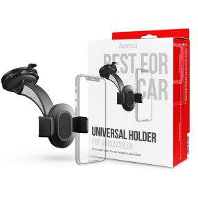   HAMA műszerfalra / szélvédőre helyezhető autós tartó - HAMA Essential Universal Car Holder - fekete