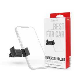   HAMA szellőzőrácsba illeszthető autós tartó - HAMA Flipper 2.0 Universal Holder - fekete