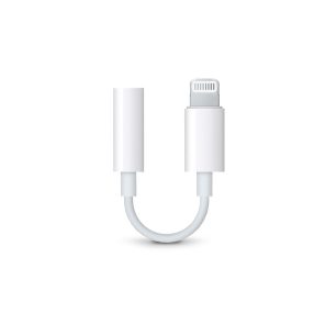   Apple eredeti lightning adapter 3,5 mm jack füllhallgatóhoz - MMX62ZM/A - fehér (ECO csomagolás)