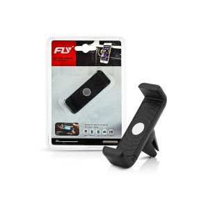   Univerzális szellőzőrácsba illeszthető autós tartó - Fly 1504 - fekete