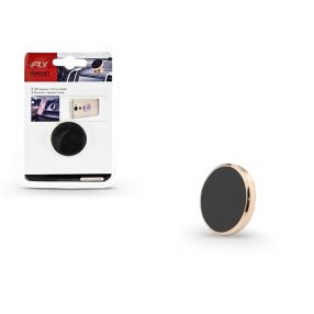   Univerzális mágneses öntapadós autós tartó - Fly C1557C - arany