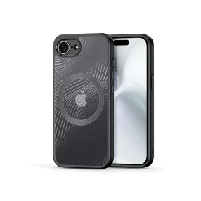   Dux Ducis Aimo Series tok - Apple iPhone 16e/17e - fekete/átlátszó