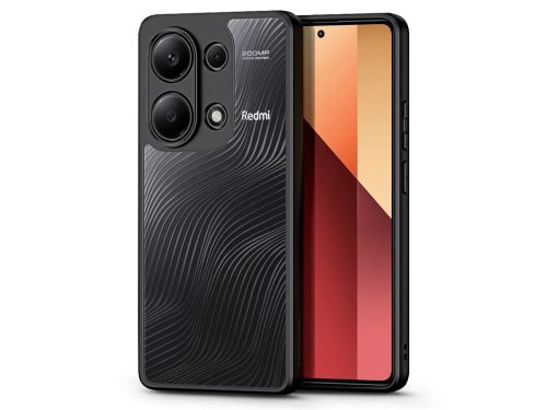 Xiaomi Redmi Note 13 Pro 4G/Poco M6 Pro 4G hátlap - Dux Ducis Aimo Series -     fekete/átlátszó