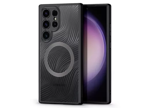 Dux Ducis Aimo MagSafe Series tok - Samsung SM-S928 Galaxy S24 Ultra - fekete/átlátszó