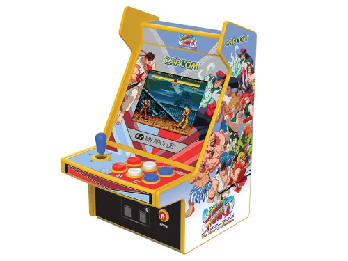 My Arcade DGUNL-4185 Sup. Street Fighter II Micro Player Pro P.R.Arcade 6.75" Hordozható Játékkozol