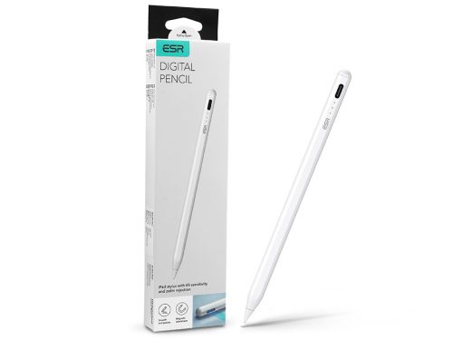 ESR Geo Digital+ Stylus Pen aktív toll rajzoláshoz, jegyzethez, Apple iPad-hez - fehér