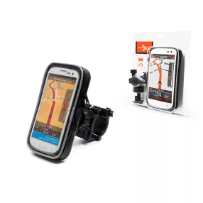   Extreme kerékpárra / motorkerékpárra szerelhető, vízálló telefontartó -         Extreme-155 - fekete