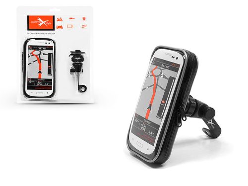 Univerzális kerékpárra/motorkerékpárra szerelhető, vízálló telefontartó - Extreme Scooter-1