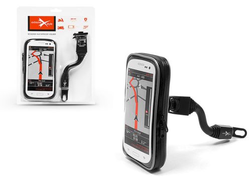 Univerzális kerékpárra/motorkerékpárra szerelhető, vízálló telefontartó - Extreme Scooter-3