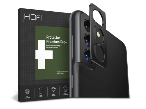 HOFI Metal Camera Sytling hátsó kameravédő borító - Samsung G996F Galaxy S21+ - black