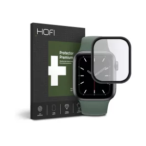   HOFI Hybrid Glass üvegfólia - Apple Watch Series 4/5/6/SE (40mm) - fekete