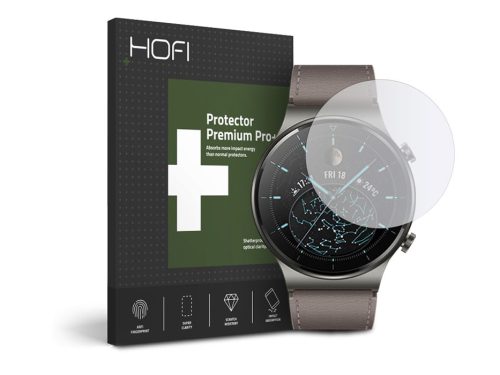 HOFI Glass Pro+ üveg képernyővédő fólia - Huawei Watch GT 2 Pro - clear