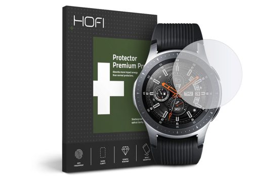 HOFI Glass Pro+ üveg képernyővédő fólia - Samsung Galaxy Watch (46 mm) - clear