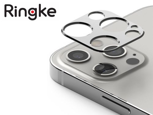 Ringke Camera Sytling hátsó kameravédő borító - Apple iPhone 12 Pro Max - silver