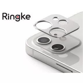   Ringke Camera Sytling hátsó kameravédő borító - Apple iPhone 12 - ezüst