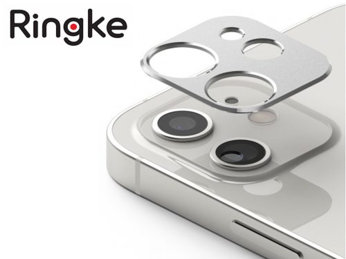 Ringke Camera Sytling hátsó kameravédő borító - Apple iPhone 12 - ezüst