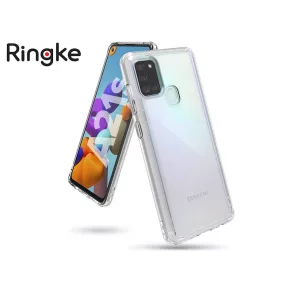   Samsung A217F Galaxy A21s ütésálló hátlap - Ringke Fusion - átlátszó