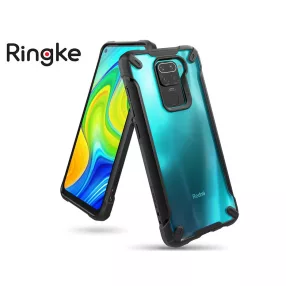   Xiaomi Redmi Note 9 ütésálló hátlap - Ringke Fusion X - fekete