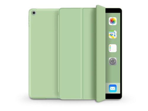 Apple iPad 10.2 (2019/2020/2021) tablet tok (Smart Case) on/off funkcióval -    Tech-Protect -  kaktusz zöld (ECO csomagolás)