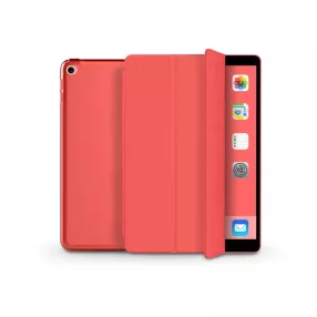   Apple iPad 10.2 (2019/2020/2021) tablet tok (Smart Case) on/off funkcióval -    Tech-Protect - piros (ECO csomagolás)