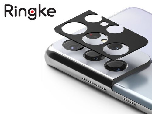 Ringke Camera Sytling hátsó kameravédő borító - Samsung G998F Galaxy S21 Ultra - black