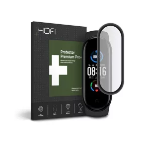   HOFI Hybrid Glass üvegfólia - Xiaomi Mi Smart Band 5 - fekete
