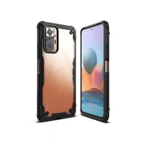   Xiaomi Redmi Note 10 Pro/10 Pro Max ütésálló hátlap - Ringke Fusion X - fekete