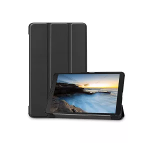   Samsung T290 Galaxy Tab A 8.0 (2019) tablet tok (Smart Case) on/off funkcióval  -Tech-Protect - fekete (ECO csomagolás)