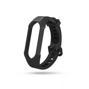   Xiaomi Mi Smart Band 5/Mi Smart Band 6 aktivitásmérőhöz szilikon csuklópánt - Armor - fekete