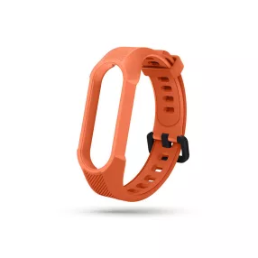   Xiaomi Mi Smart Band 5/Mi Smart Band 6 aktivitásmérőhöz szilikon csuklópánt - Armor - narancs