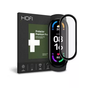   HOFI Hybrid Glass üveg képernyővédő fólia - Xiaomi Mi Smart Band 6 - fekete