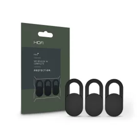   HOFI Slim Pro+ webkamera takaró/borító mobiltelefon, tablet, laptop - 3 db/cs - fekete