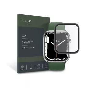  HOFI Hybrid Glass üvegfólia - Apple Watch Series 7 (45mm) - fekete