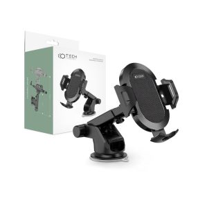   Tech-Protect autós tartó műszerfalra/szélvédőre - fekete