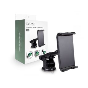   Tech-Protect műszerfalra / szélvédőre  / fejtámlára helyezhető tablet autós     tartó- Tech-Protect Universal Tablet Car Mount 3in1 - fekete