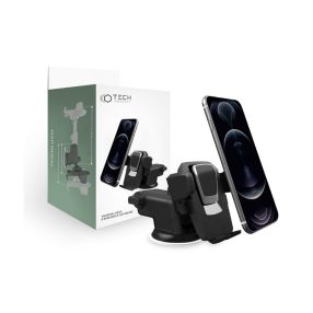   Tech-Protect autós tartó műszerfalra/szélvédőre - fekete