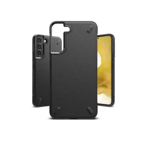   Samsung S901B Galaxy S22 5G ütésálló hátlap - Ringke Onyx - fekete
