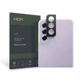  HOFI Metal Camera Sytling hátsó kameravédő borító - Samsung S901B Galaxy S22    5G/906B Galaxy S22+ 5G - fekete
