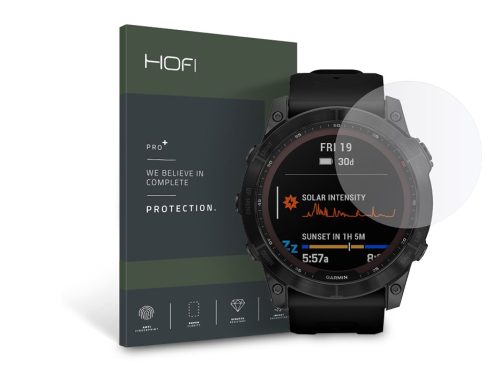 HOFI Glass Pro+ üvegfólia - Garmin Fenix 7X - átlátszó