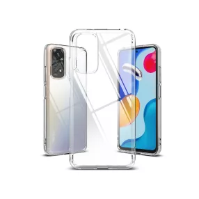   Xiaomi Redmi Note 11/Note 11S ütésálló hátlap - Ringke Fusion - átlátszó