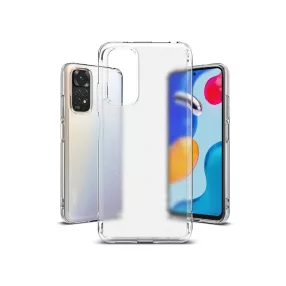  Xiaomi Redmi Note 11/Note 11S ütésálló hátlap - Ringke Fusion - matt átlátszó