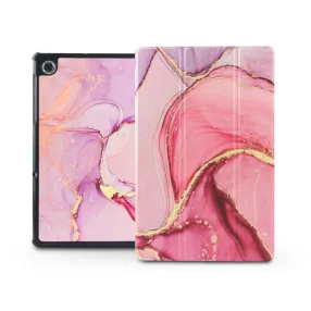   Lenovo Tab M10 10.1 2nd. Gen. TB-X306 tablet tok (Smart Case) on/off funkcióval - Tech-Protect - marble (ECO csomagolás)