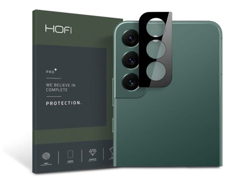 HOFI Pro+ Camera Sytling hátsó kameravédő borító - Samsung S901B Galaxy S22     5G/Galaxy S22+ 5G - fekete