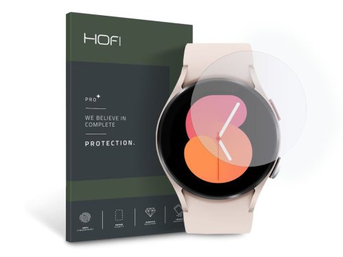 HOFI Glass Pro+ üveg képernyővédő fólia - Samsung Galaxy Watch 4/5 (40 mm) -    átlátszó
