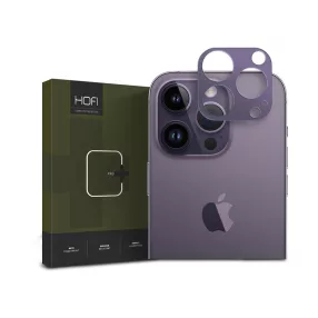   HOFI Metal Camera Sytling hátsó kameravédő borító - Apple iPhone 14 Pro/14 Pro  Max - lila