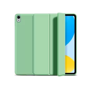   Apple iPad 10.9 (2022) tablet tok (Smart Case) on/off funkcióval - Tech-Protect - matcha green (ECO csomagolás)