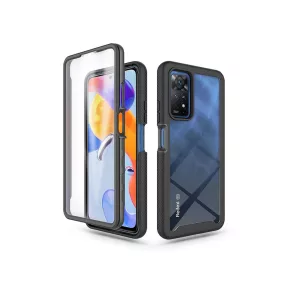   Tech-Protect Defense 360 ütésálló tok - Xiaomi Redmi Note 11 Pro/11 Pro 5G - fekete