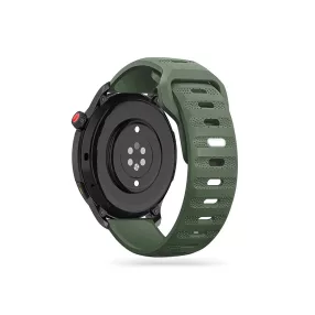   Tech-Protect IconBand - Galaxy Watch 4/5/5 Pro/6/7/FE szilikon szíj - 40/42/43/44/45/46/47mm - zöld