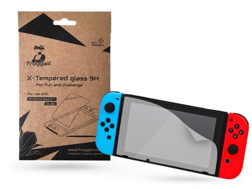 Froggiex FX-NSO-TG-9H Nintendo Switch OLED 9H üvegfólia